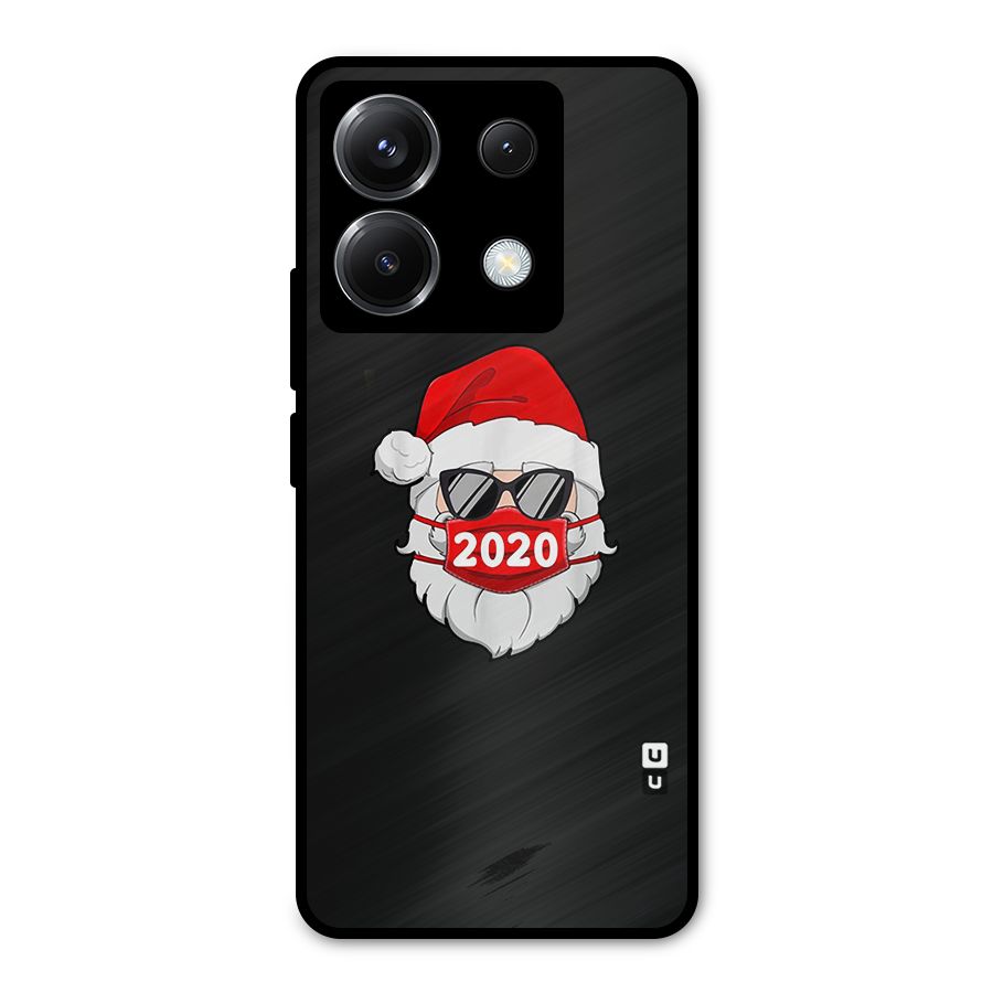 Santa 2020 Metal Back Case for Poco X6