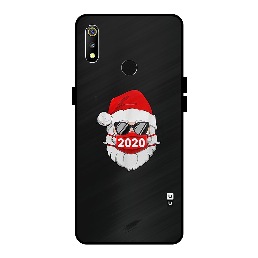 Santa 2020 Metal Back Case for Realme 3