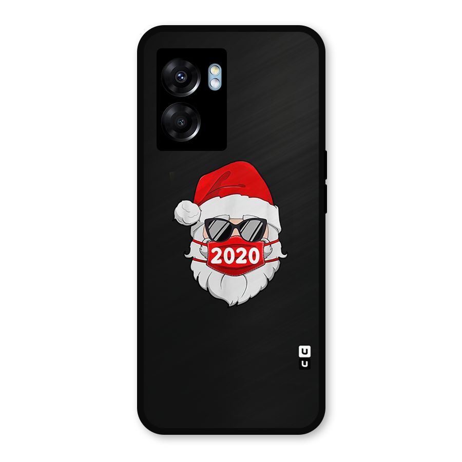 Santa 2020 Metal Back Case for Realme Narzo 50 5G