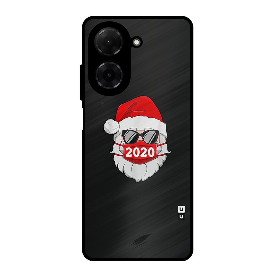 Santa 2020 Metal Back Case for Redmi A5 4G