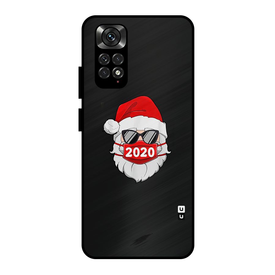 Santa 2020 Metal Back Case for Redmi Note 11 Pro
