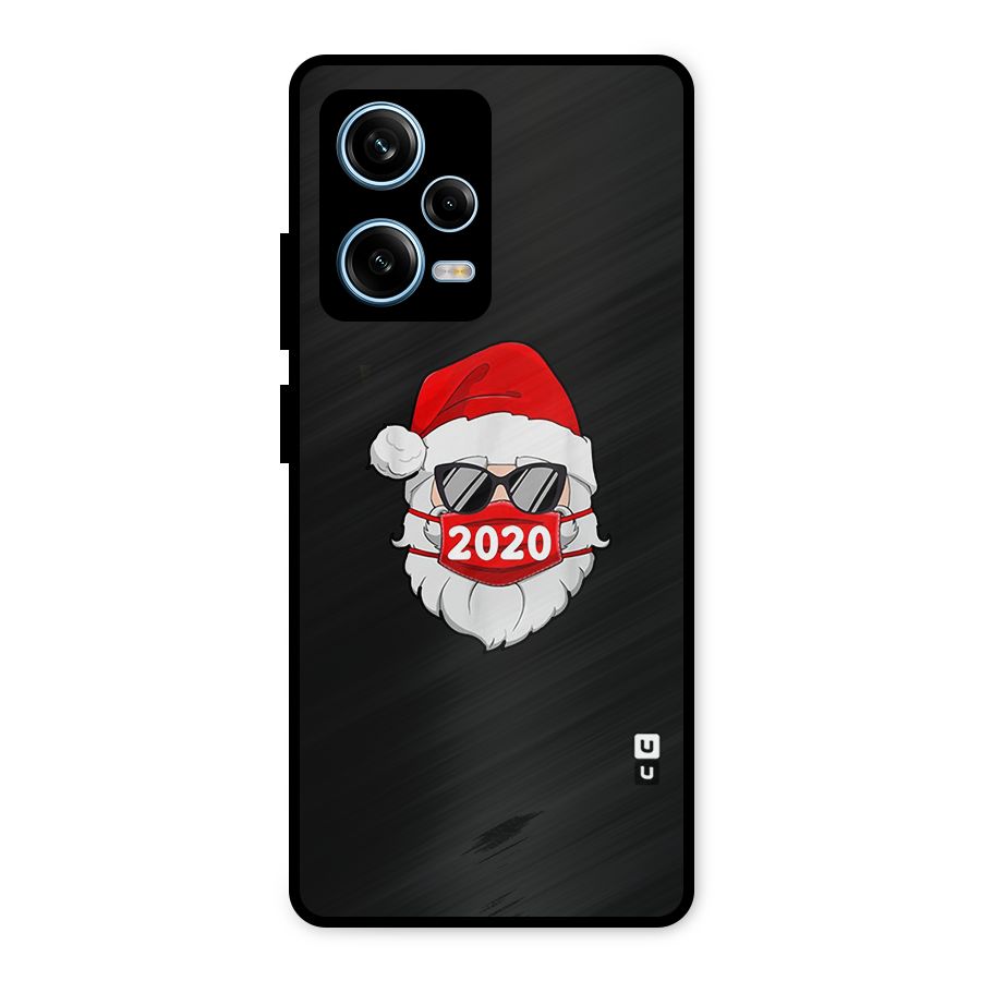Santa 2020 Metal Back Case for Redmi Note 12 Pro