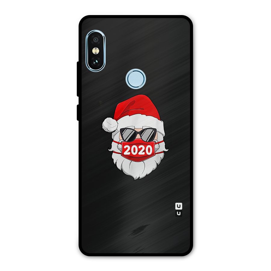 Santa 2020 Metal Back Case for Redmi Note 5 Pro