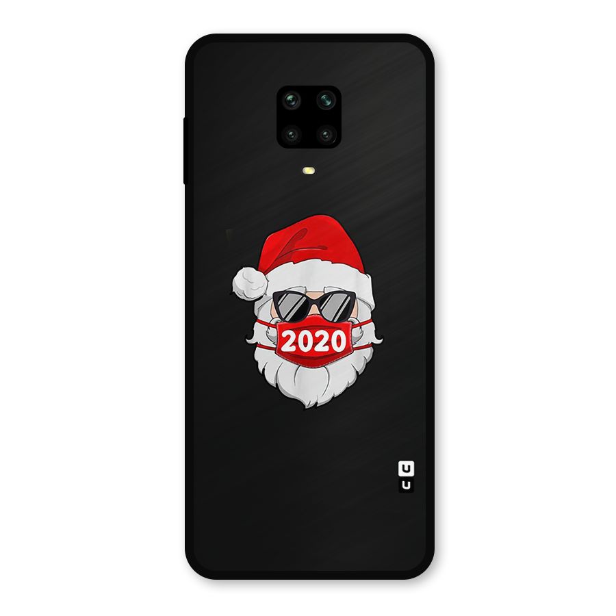 Santa 2020 Metal Back Case for Redmi Note 9 Pro
