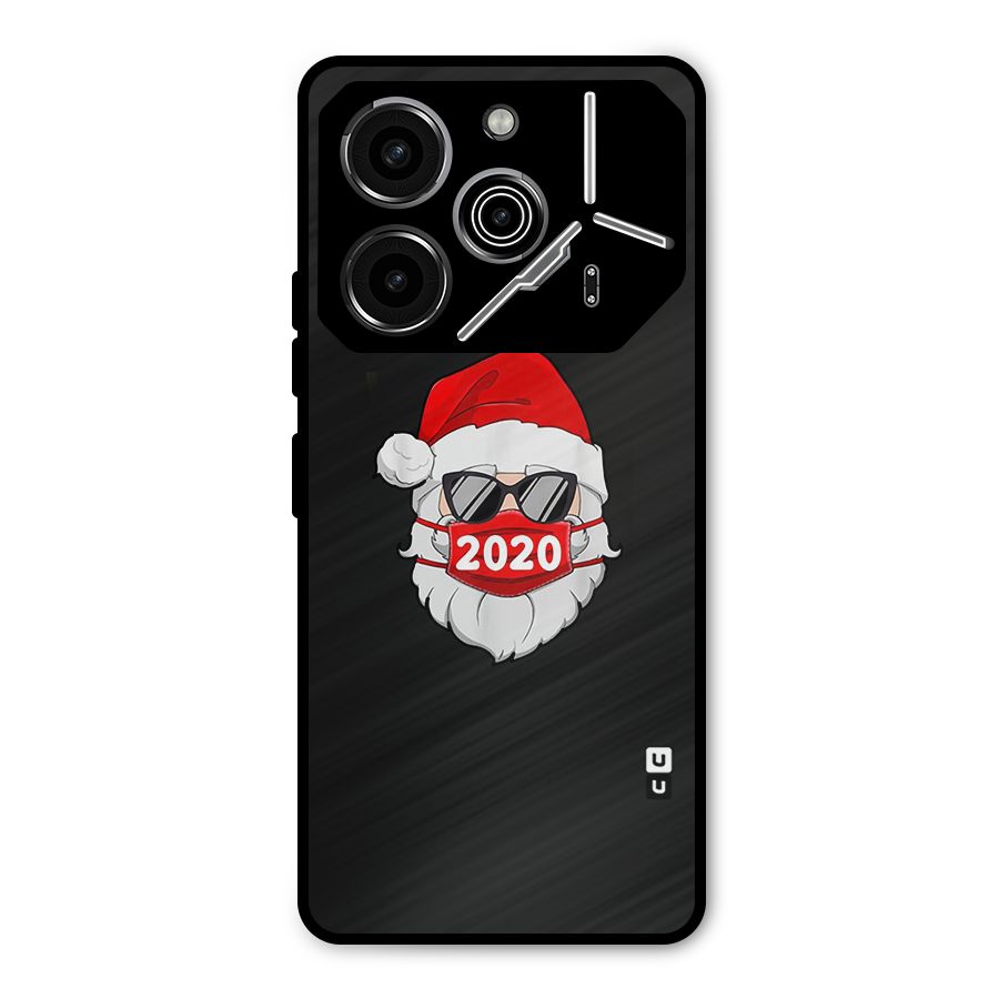 Santa 2020 Metal Back Case for Tecno Pova 6 Pro