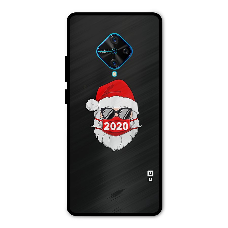 Santa 2020 Metal Back Case for Vivo S1 Pro