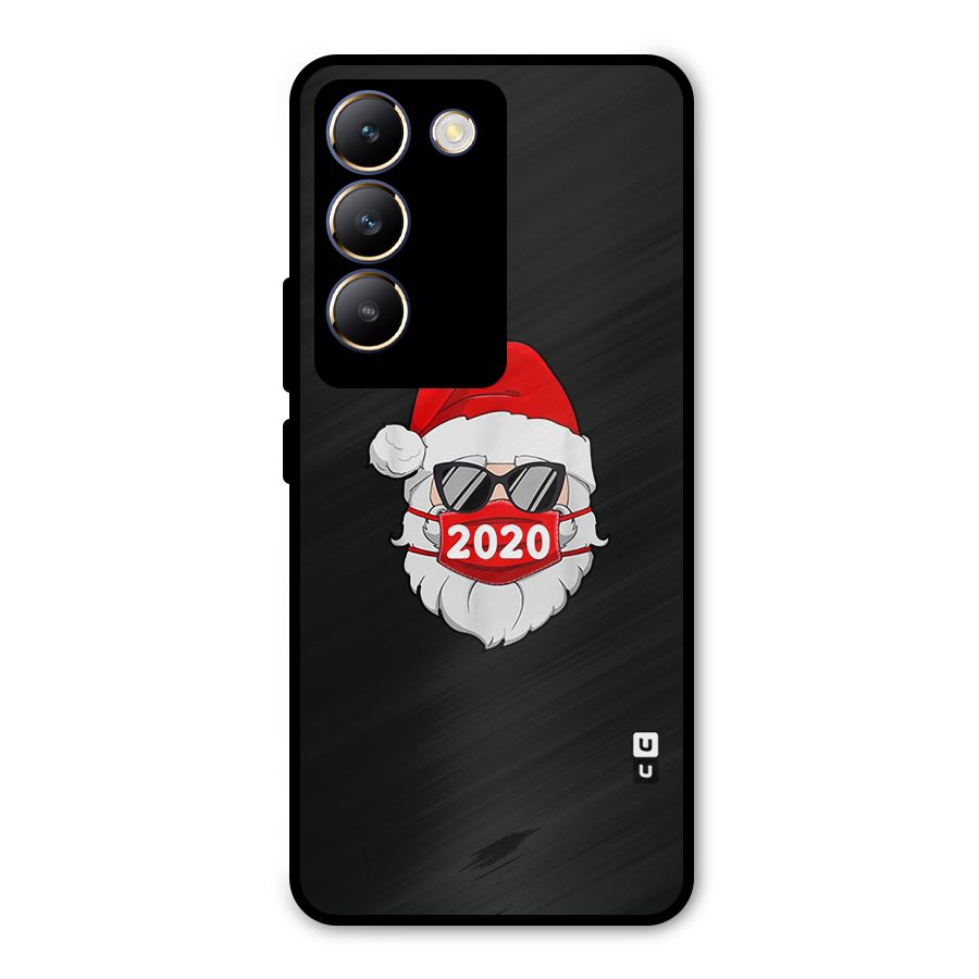 Santa 2020 Metal Back Case for Vivo T3 5G
