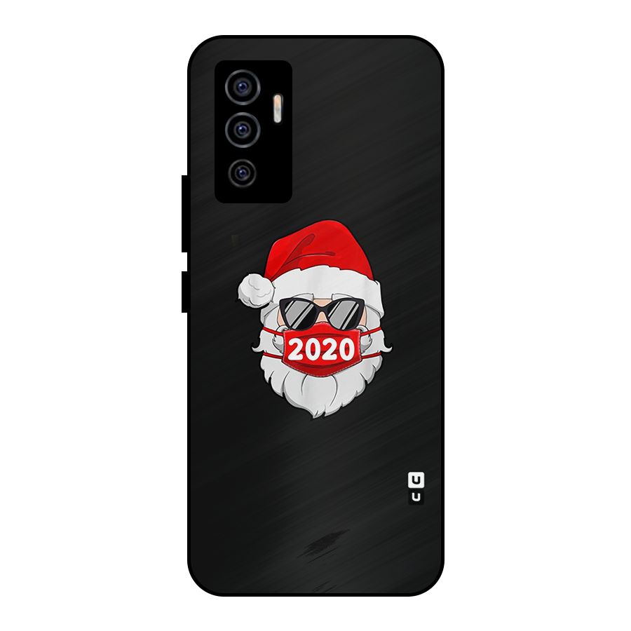 Santa 2020 Metal Back Case for Vivo V23e
