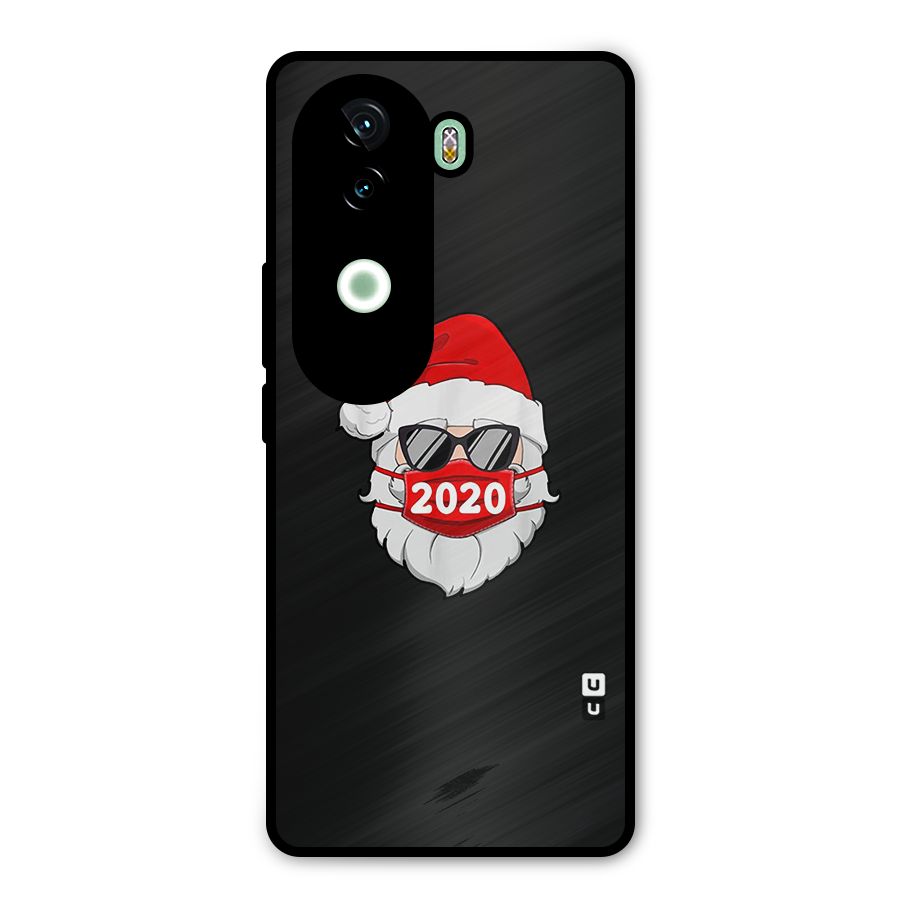 Santa 2020 Metal Back Case for Vivo V40e