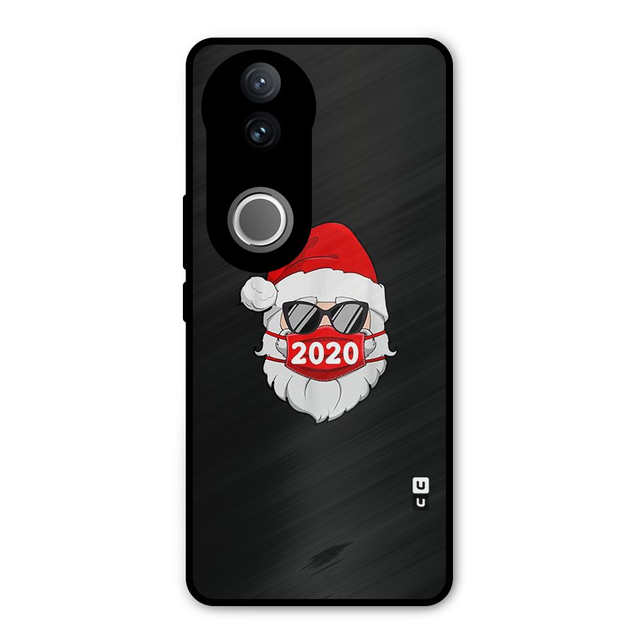 Santa 2020 Metal Back Case for Vivo V50