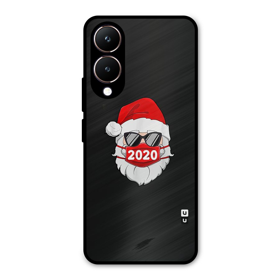 Santa 2020 Metal Back Case for Vivo Y28
