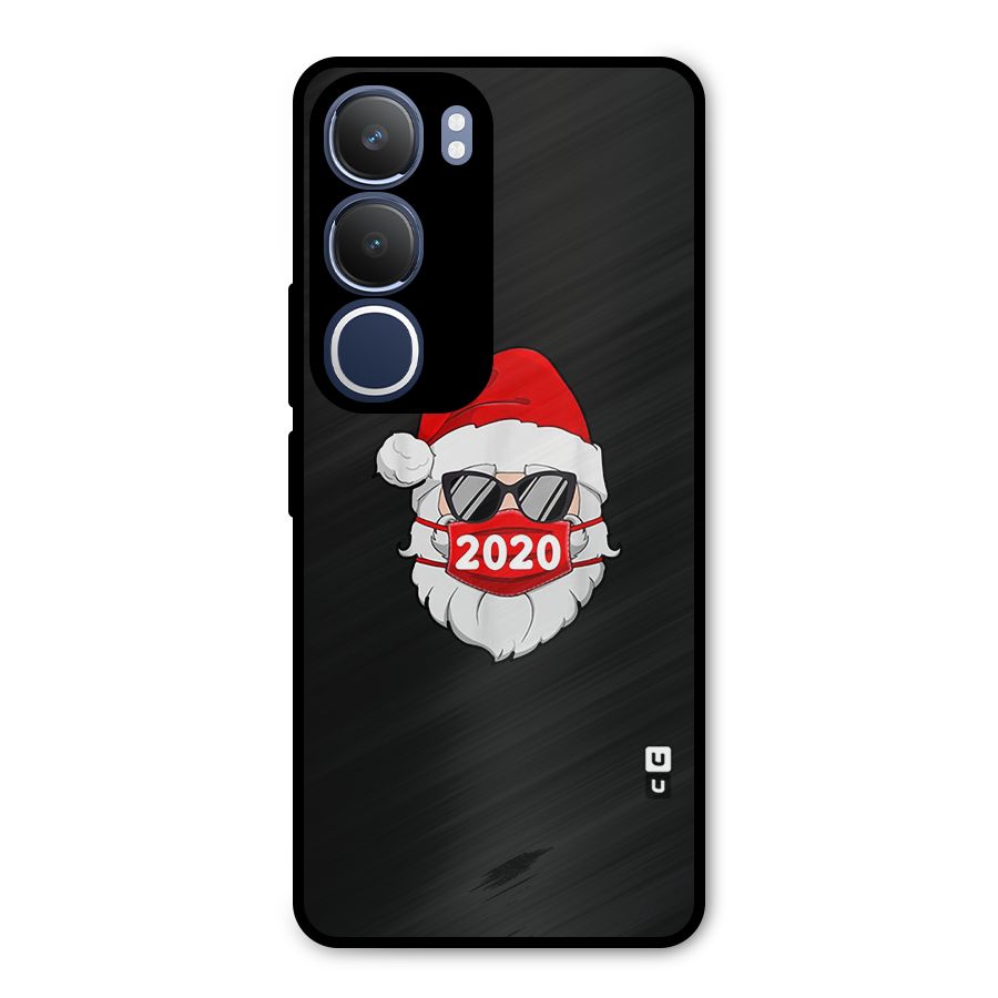 Santa 2020 Metal Back Case for Vivo Y29