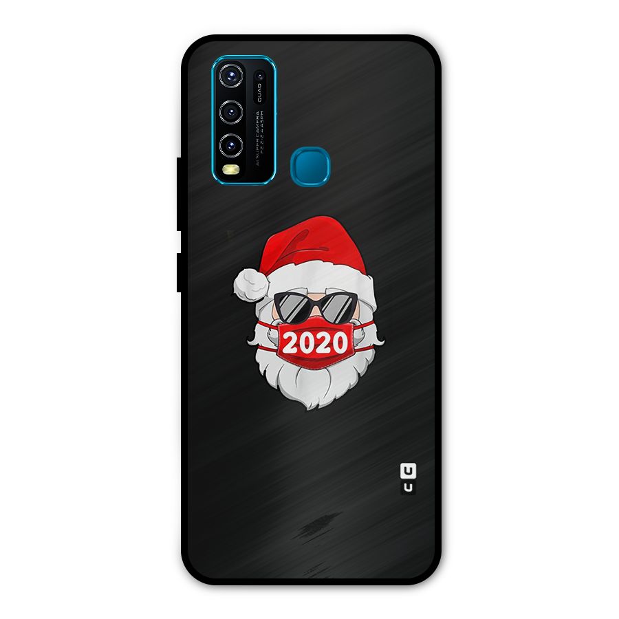 Santa 2020 Metal Back Case for Vivo Y30