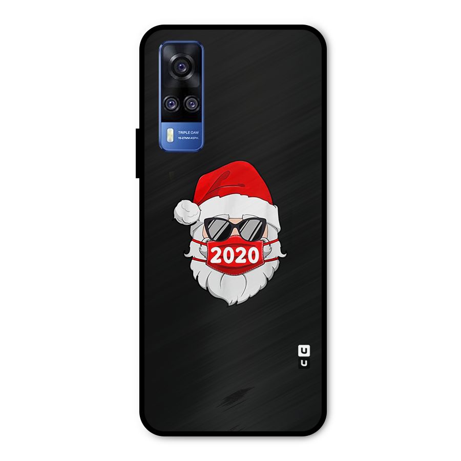 Santa 2020 Metal Back Case for Vivo Y31