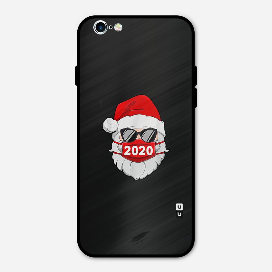 Santa 2020 Metal Back Case for iPhone 6 6s