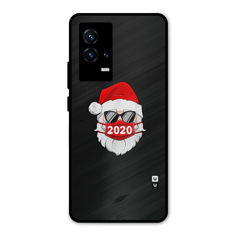 Santa 2020 Metal Back Case for iQOO 9 5G