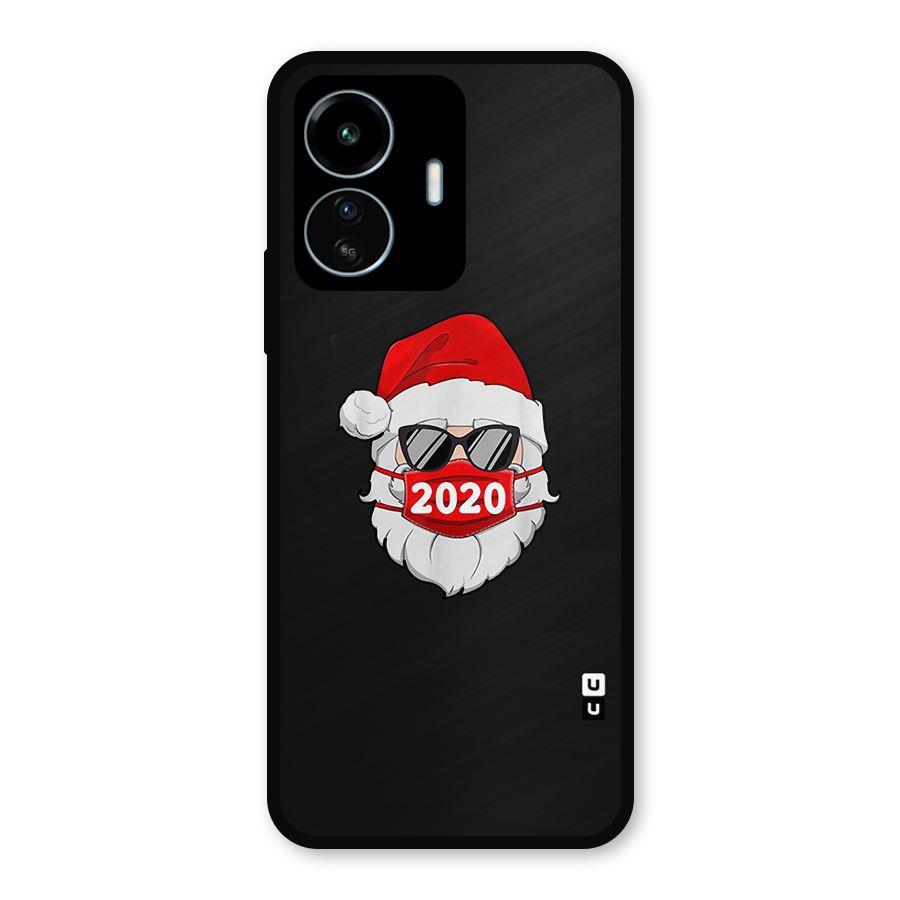 Santa 2020 Metal Back Case for vivo iQOO Z6 Lite 5G