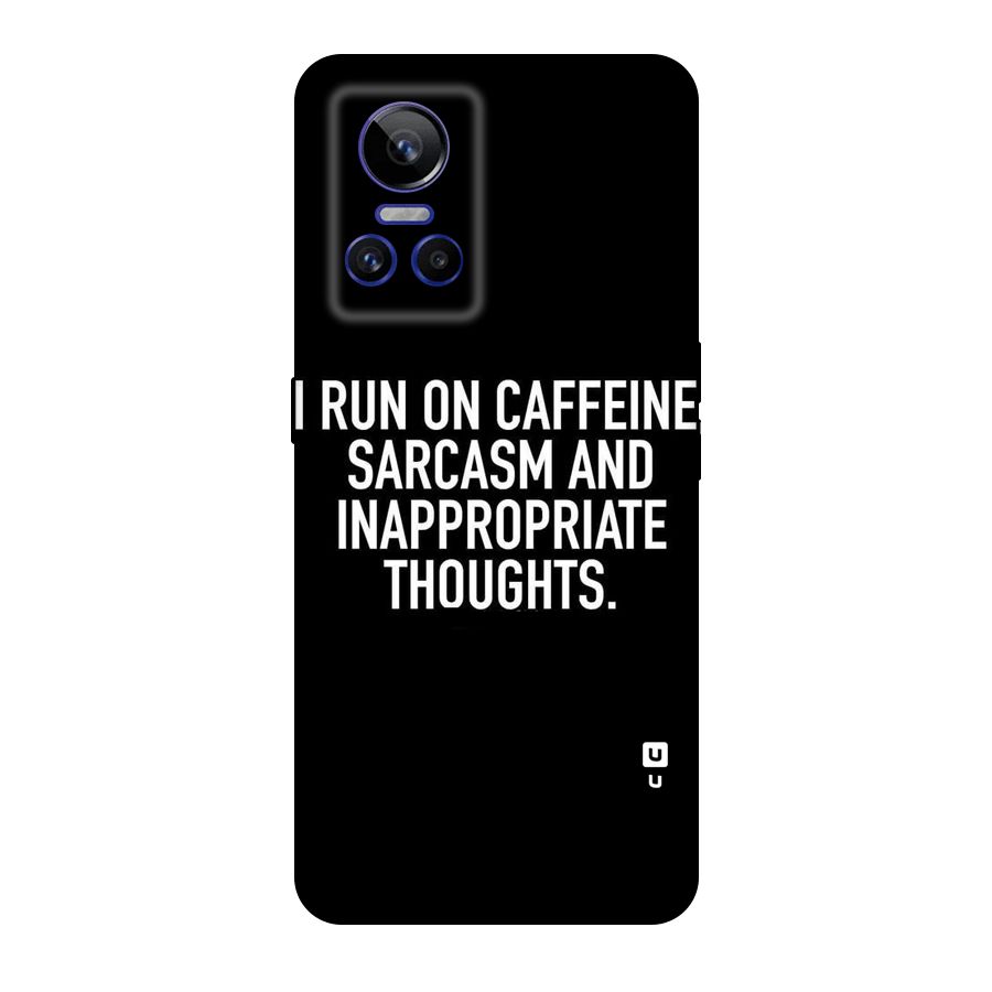 Sarcasm And Caffeine Original Polycarbonate Back Case for Realme GT Neo 3