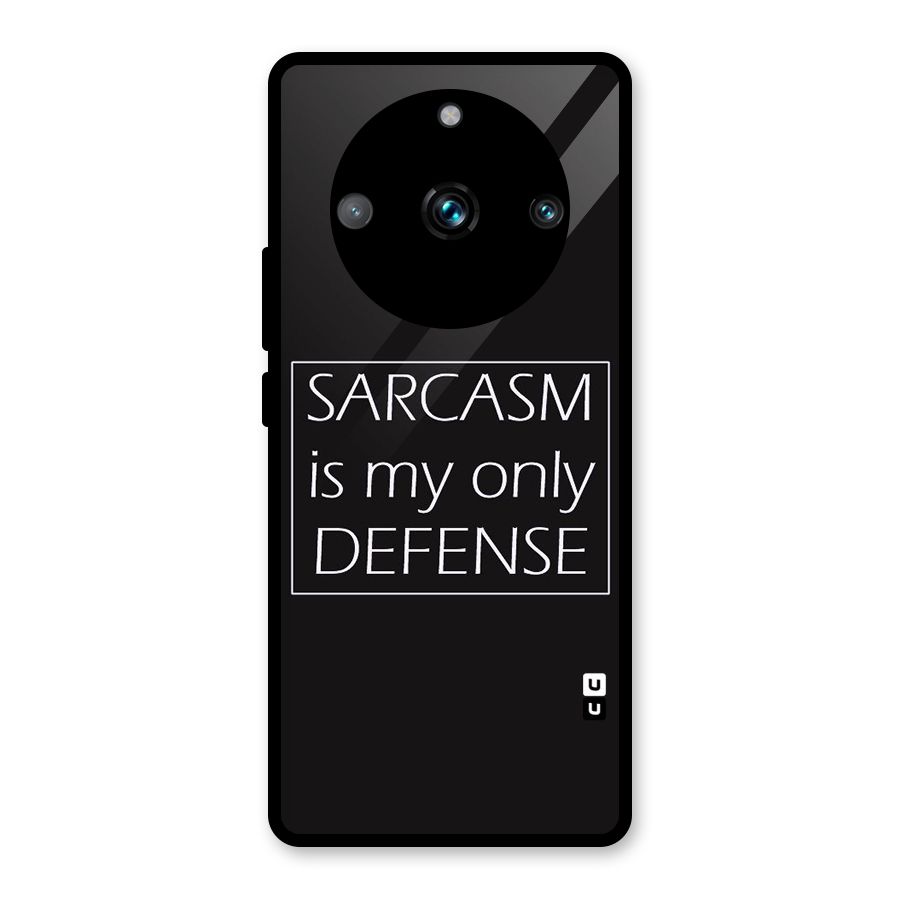 Sarcasm Defence Glass Back Case for Realme 11 Pro