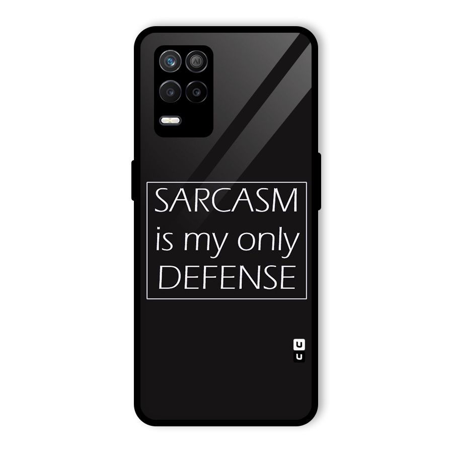 Sarcasm Defence Glass Back Case for Realme 8s 5G