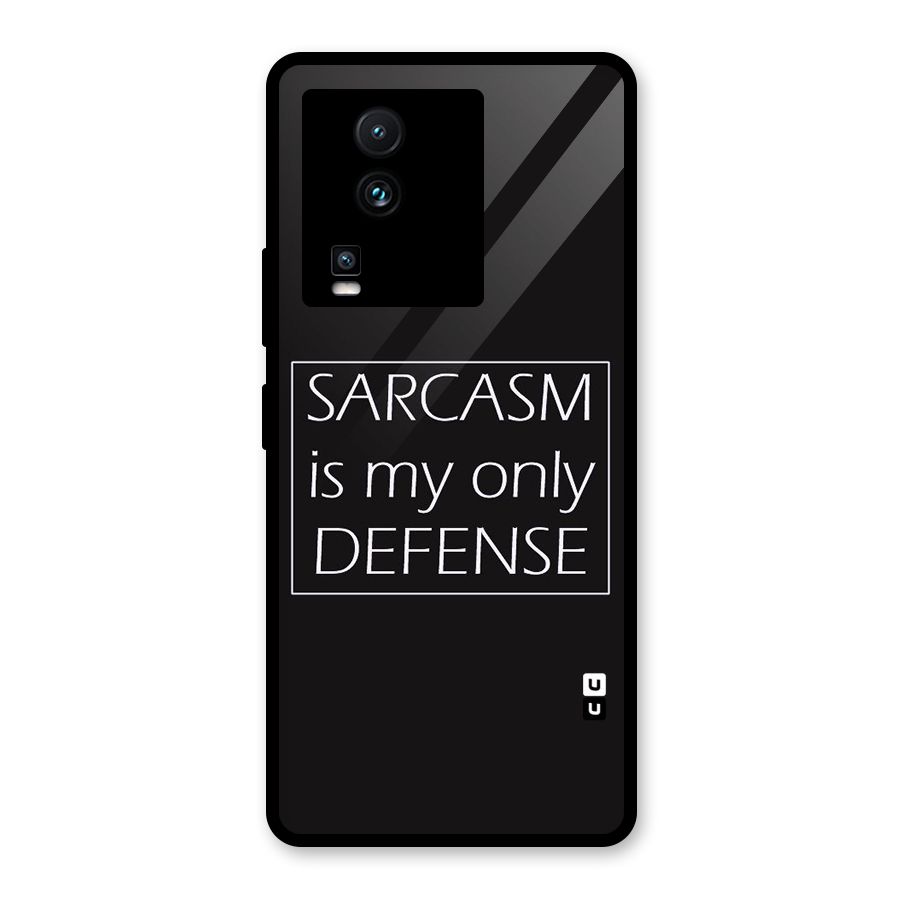 Sarcasm Defence Glass Back Case for Vivo iQOO Neo 7