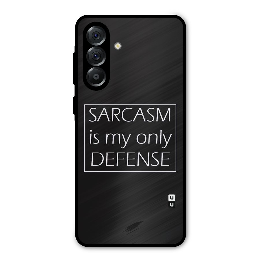 Sarcasm Defence Metal Back Case for Galaxy A56