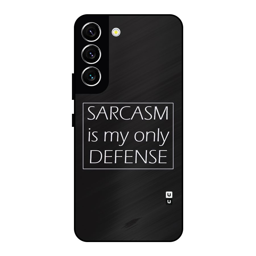 Sarcasm Defence Metal Back Case for Galaxy S22 5G