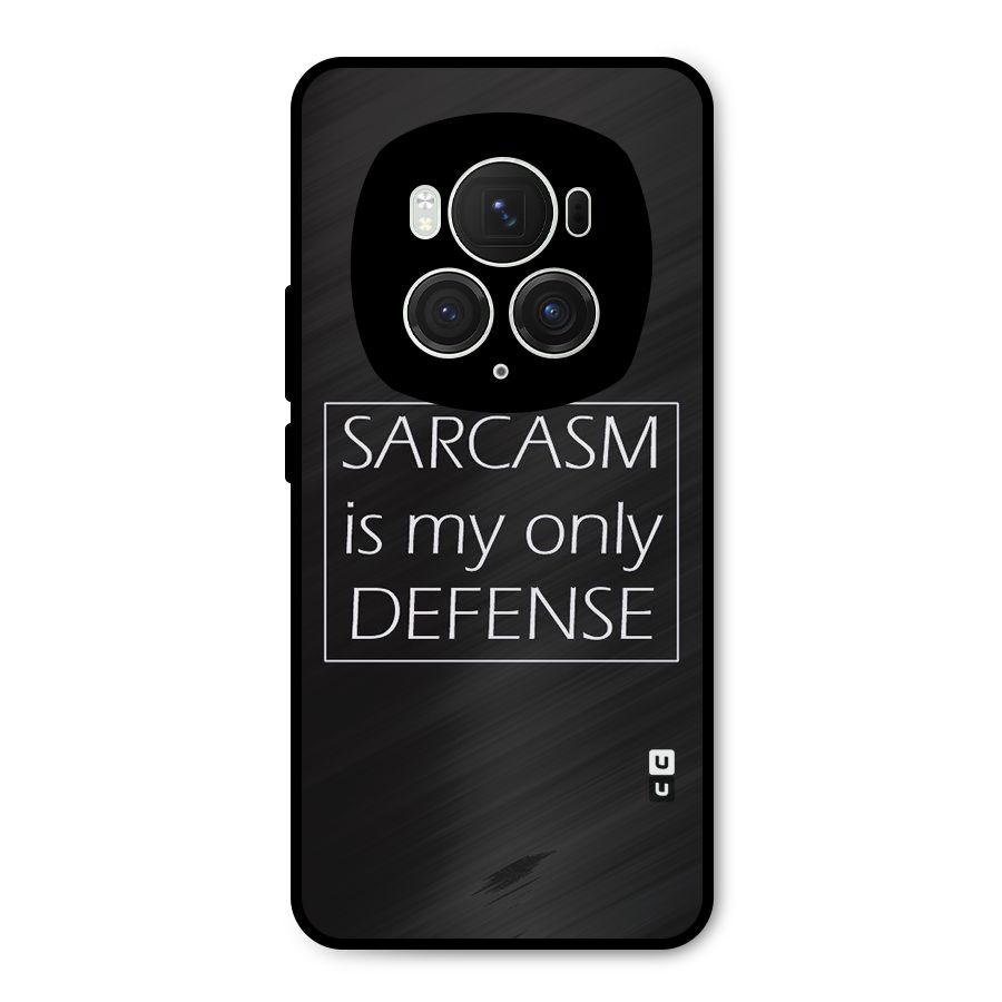 Sarcasm Defence Metal Back Case for Honor Magic6 Pro