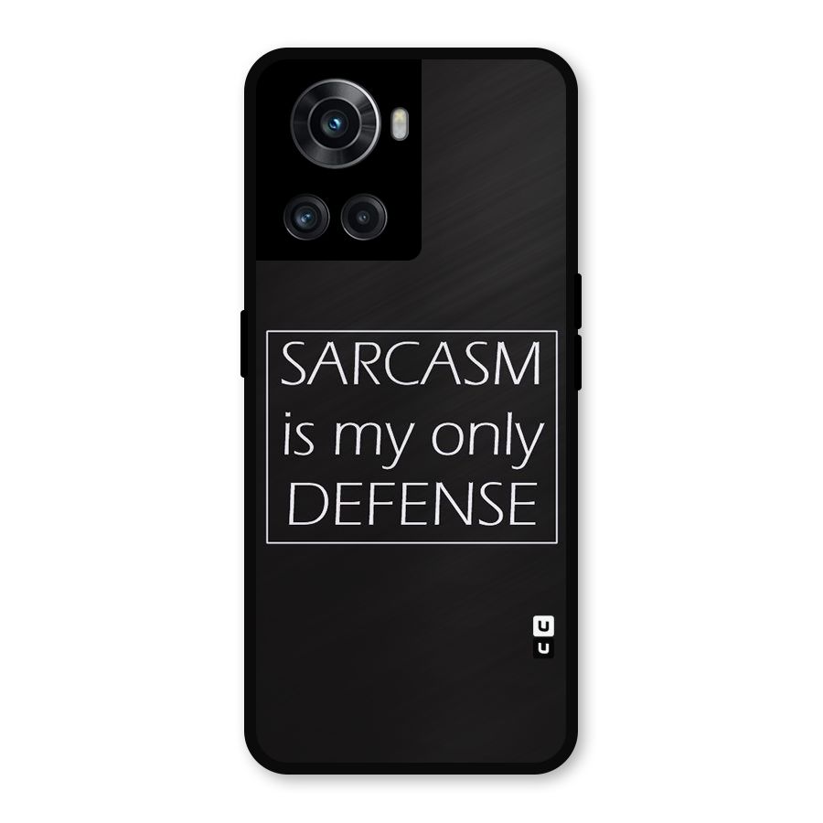 Sarcasm Defence Metal Back Case for OnePlus 10R