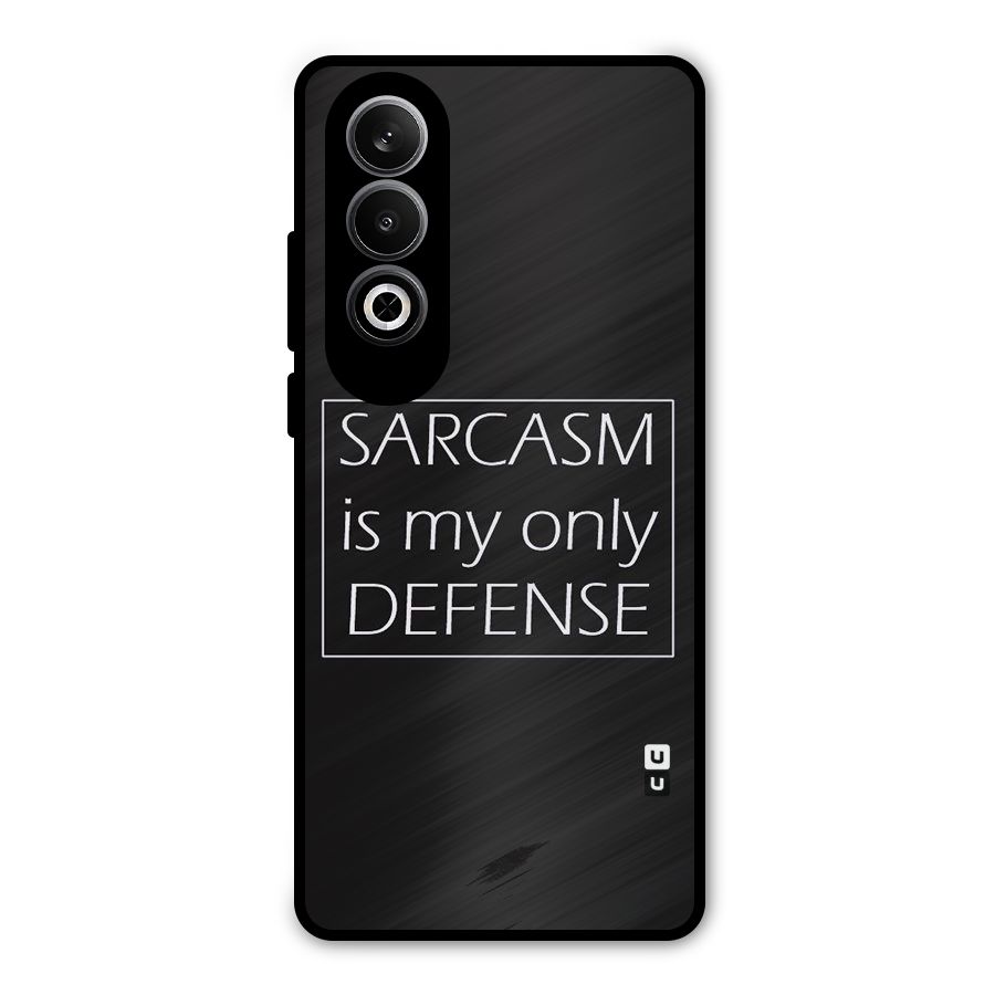 Sarcasm Defence Metal Back Case for OnePlus Nord CE4