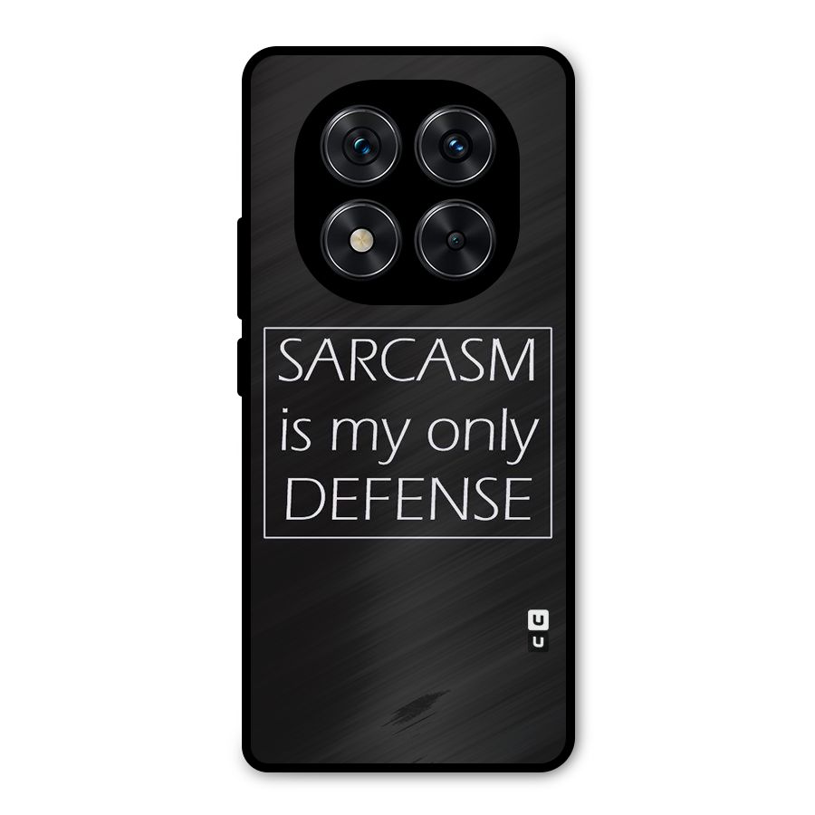 Sarcasm Defence Metal Back Case for Poco X7