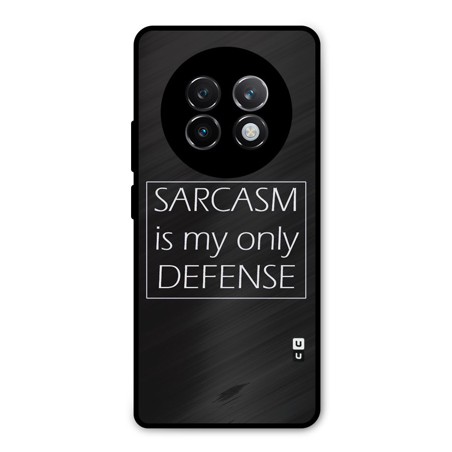 Sarcasm Defence Metal Back Case for Realme 13 Plus