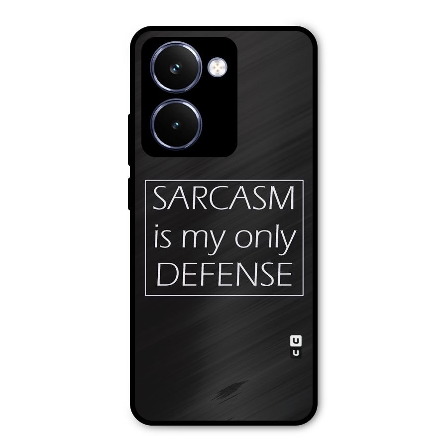 Sarcasm Defence Metal Back Case for Realme P3 Ultra