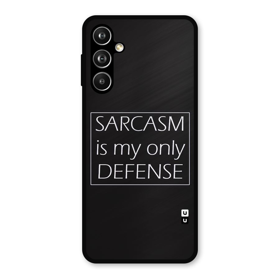 Sarcasm Defence Metal Back Case for Samsung Galaxy M54