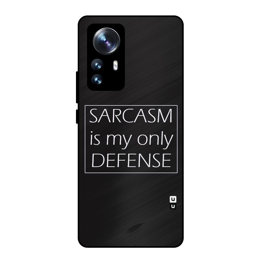 Sarcasm Defence Metal Back Case for Xiaomi 12 Pro
