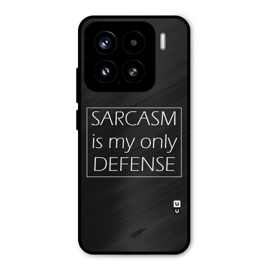Sarcasm Defence Metal Back Case for Xiaomi 15