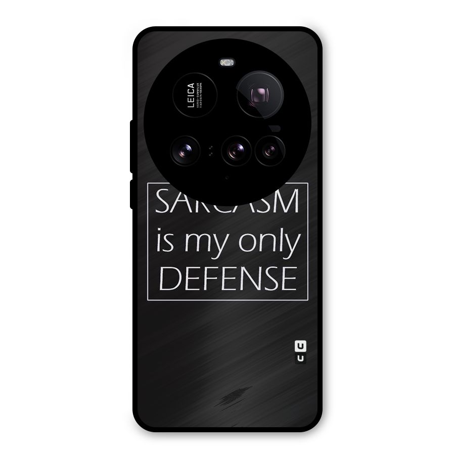 Sarcasm Defence Metal Back Case for Xiaomi 15 Ultra