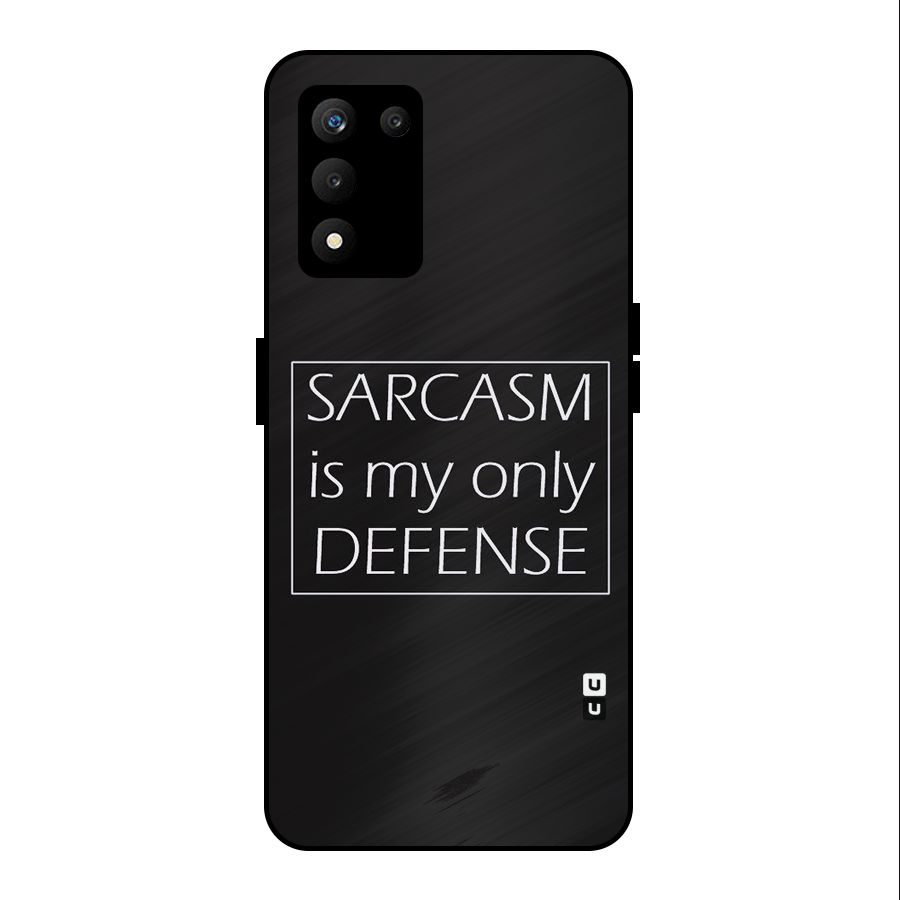 Sarcasm Defence Metal Back Case for realme 9 5G SE