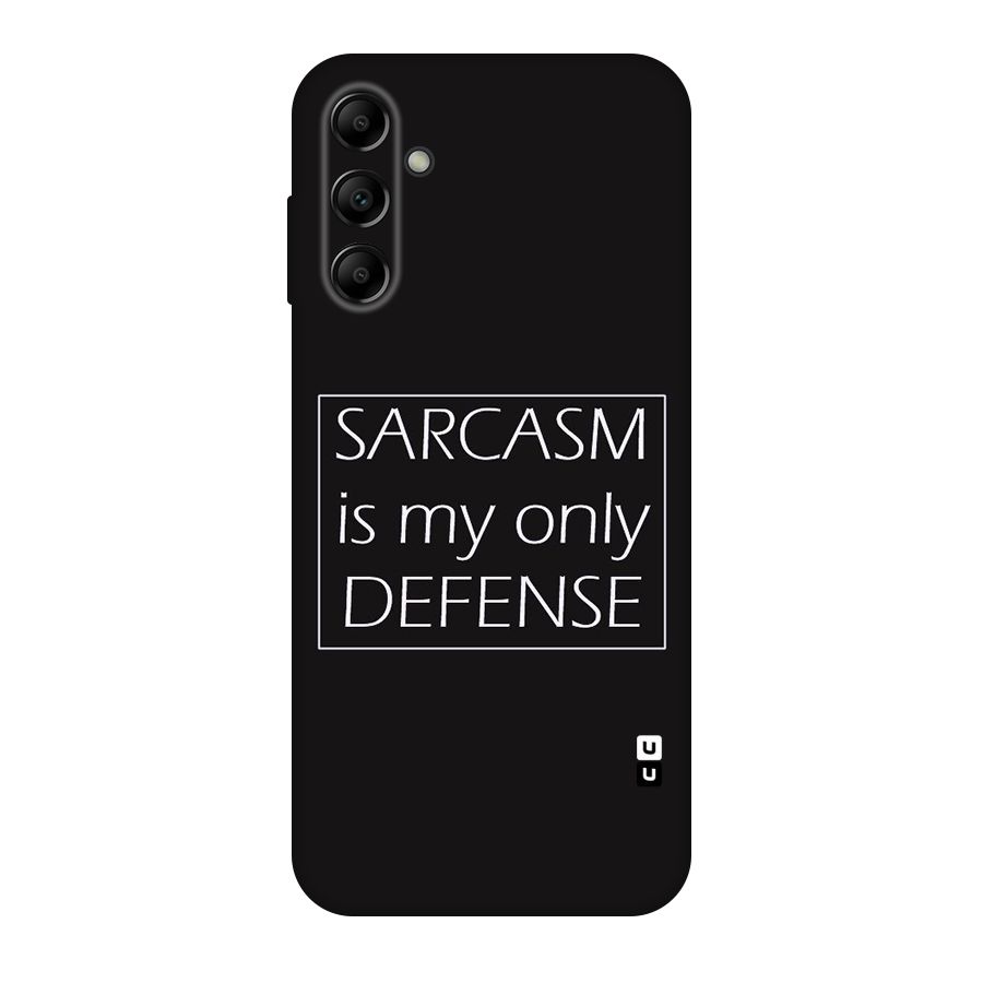 Sarcasm Defence Original Polycarbonate Back Case for Galaxy A14 5G
