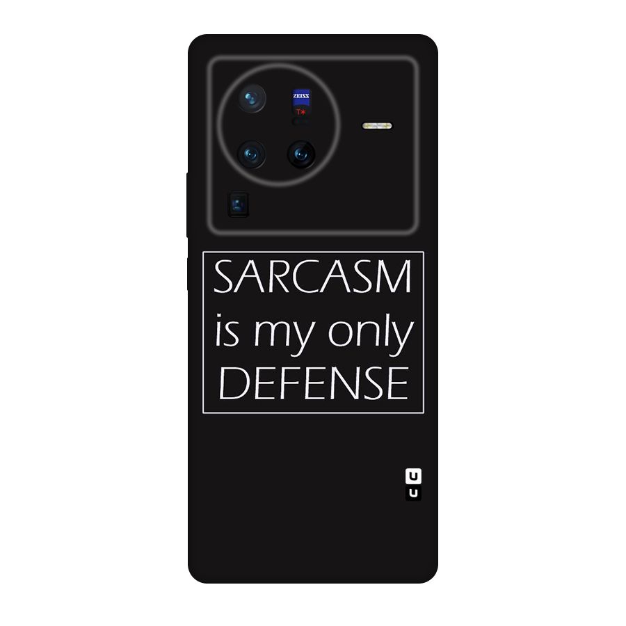 Sarcasm Defence Original Polycarbonate Back Case for Vivo X80