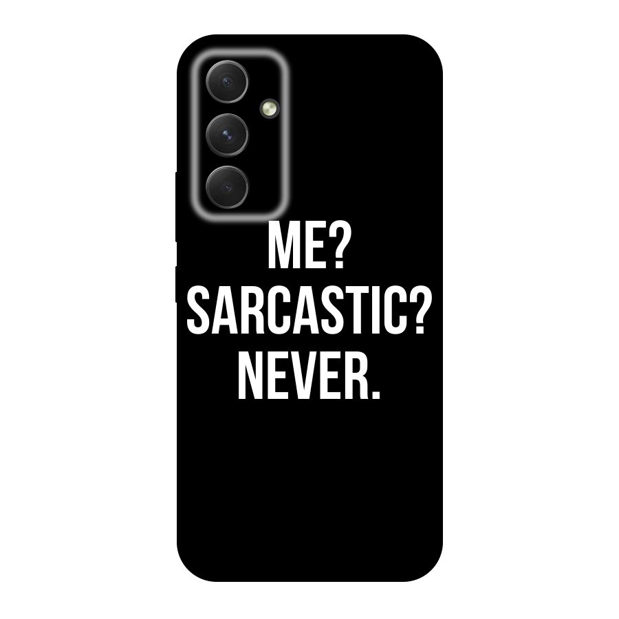 Sarcastic Quote Original Polycarbonate Back Case for Galaxy A54
