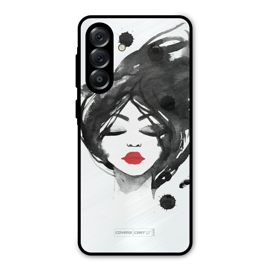 Sassy Girl Metal Back Case for Galaxy A36