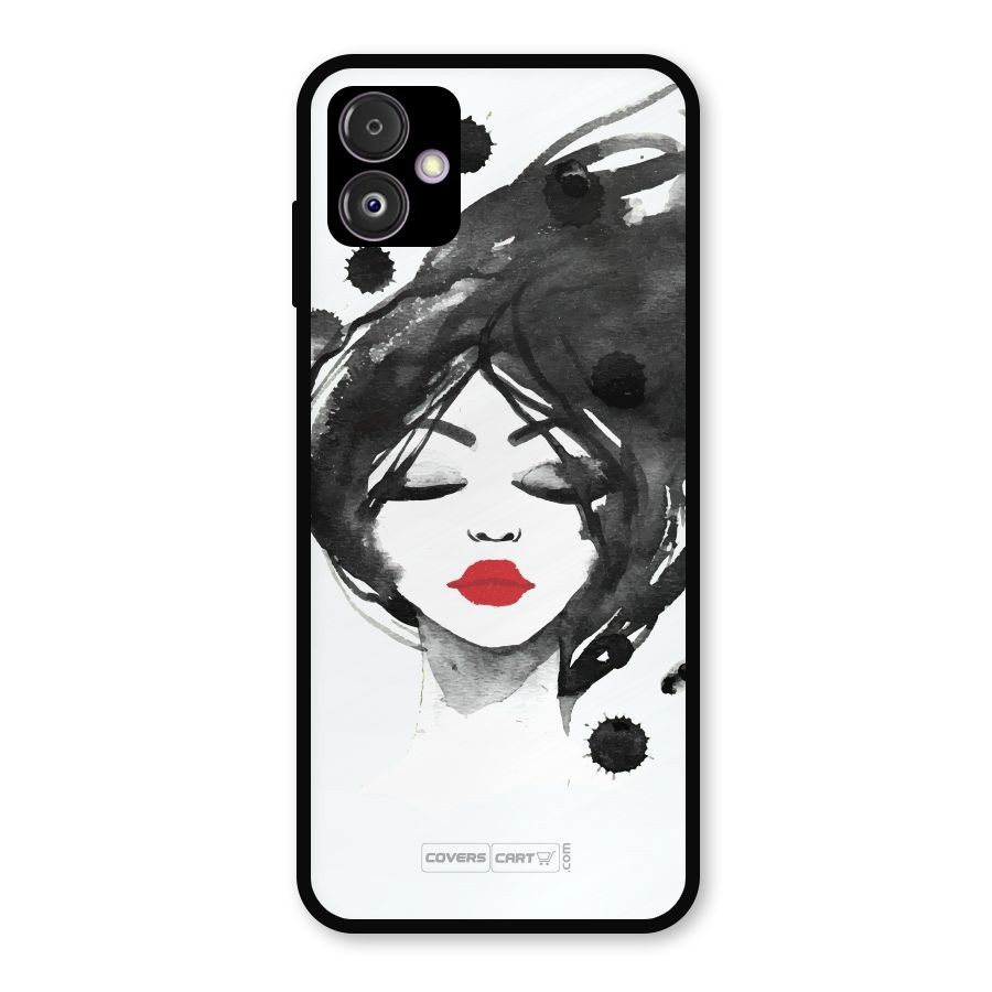 Sassy Girl Metal Back Case for Galaxy F14
