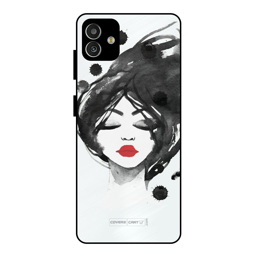 Sassy Girl Metal Back Case for Galaxy M13 5G