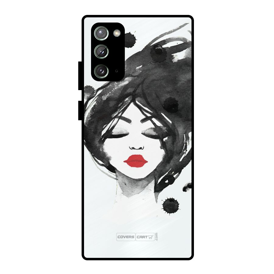 Sassy Girl Metal Back Case for Galaxy Note 20