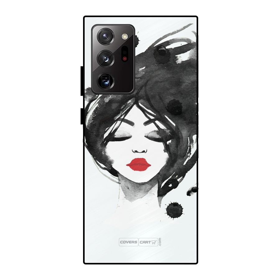 Sassy Girl Metal Back Case for Galaxy Note 20 Ultra