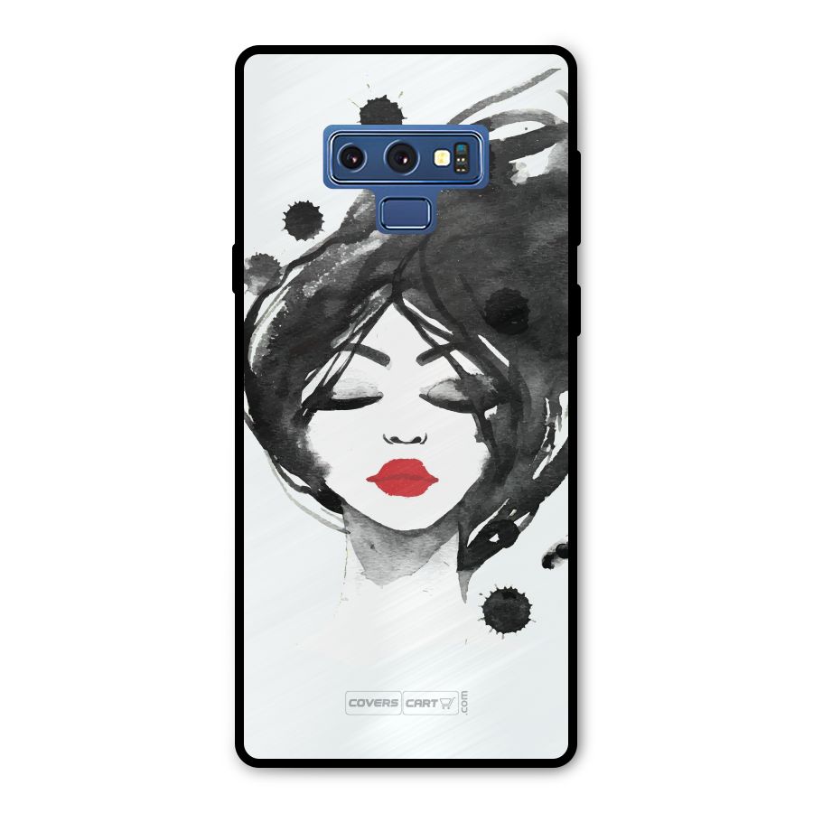 Sassy Girl Metal Back Case for Galaxy Note 9