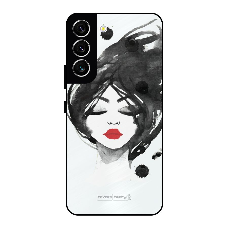 Sassy Girl Metal Back Case for Galaxy S22 5G