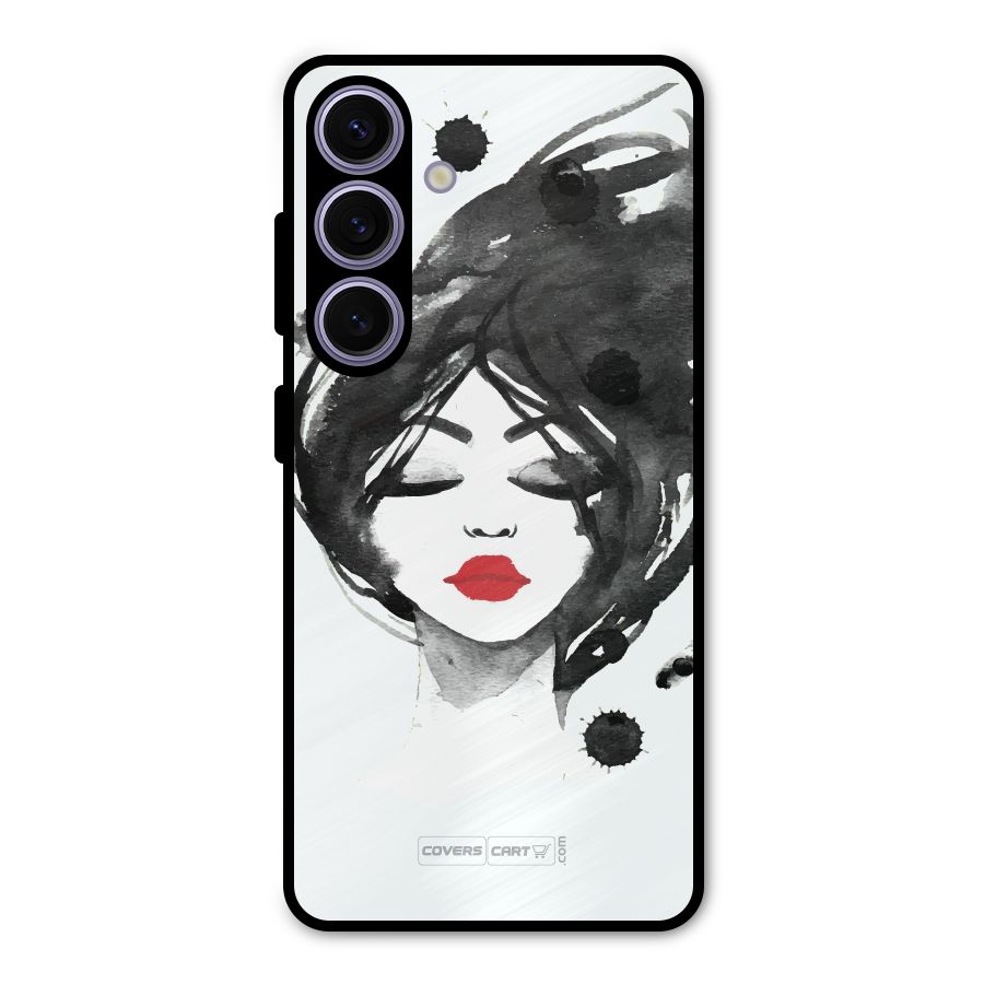 Sassy Girl Metal Back Case for Galaxy S24