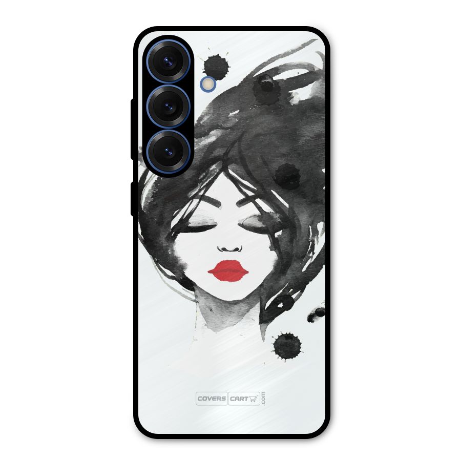 Sassy Girl Metal Back Case for Galaxy S25